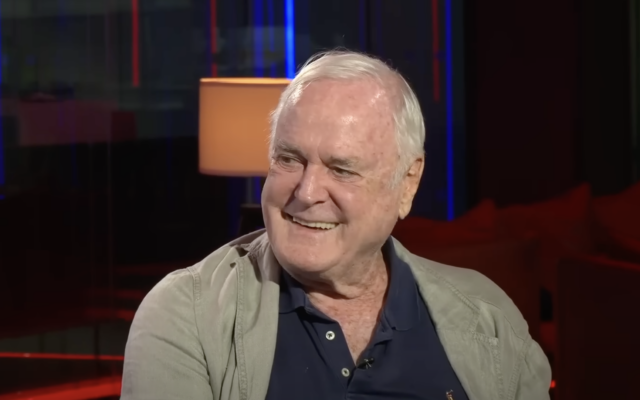 John Cleese in a May 2023 interview about King Charles' coronation (Screenshot: GBNews/YouTube)